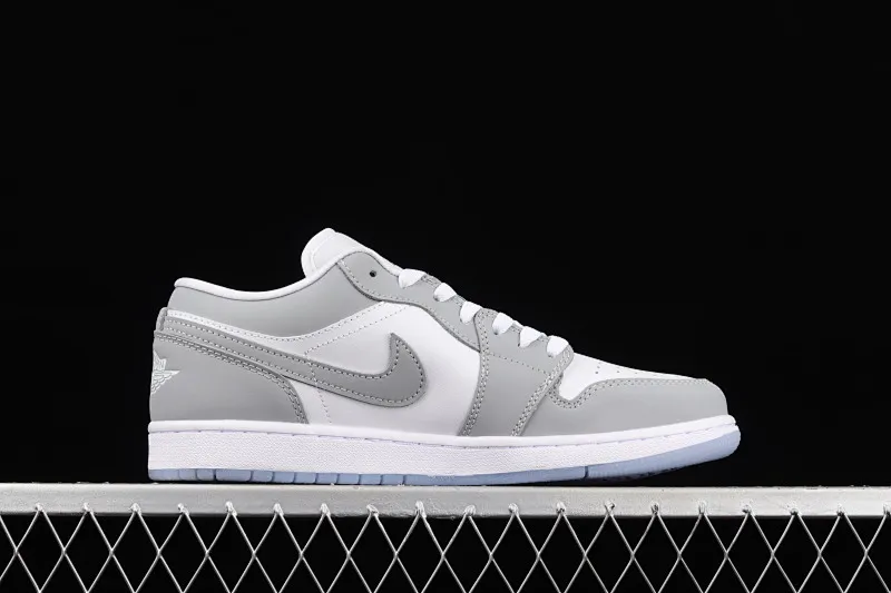 All categories Air Jordan Jordan series basketball shoes Air Jordan 1 Low G version pure original Air Jordan 1 Low AJ1 Joe 1 Wolf gray low-top cultural leisure sports sneakers DC0774-105